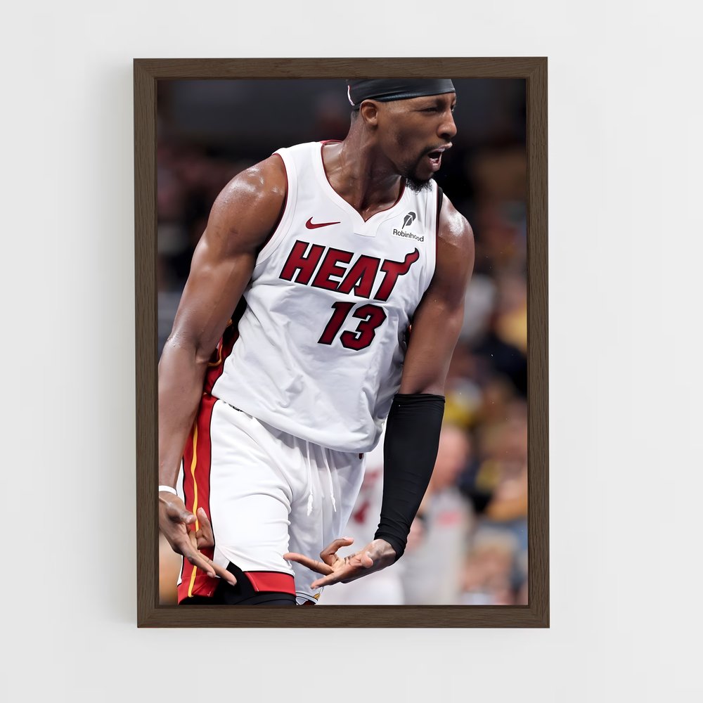 Poster LeBron à Miami – affiche Basketball (vue 5)